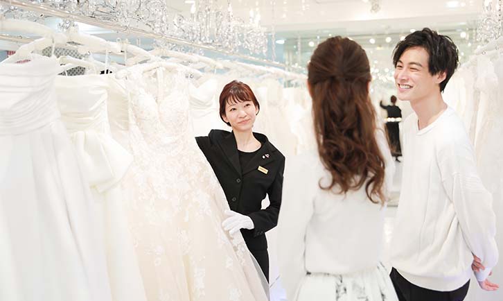 ドレス選び