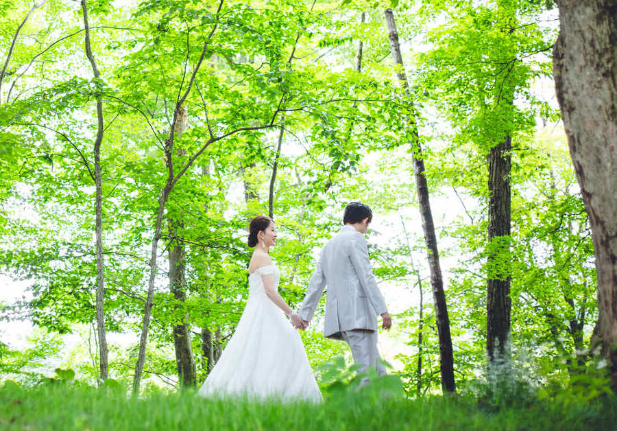 軽井沢の結婚式イメージ