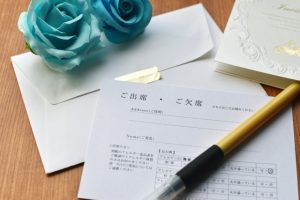 結婚式の返信用封筒