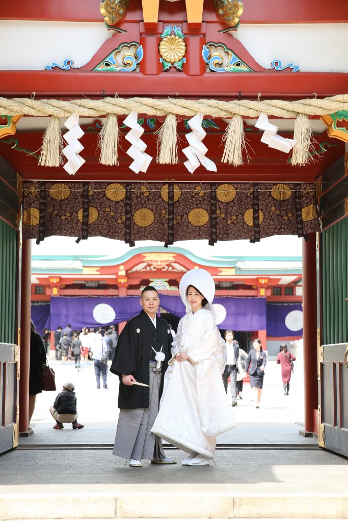 日枝神社で結婚式