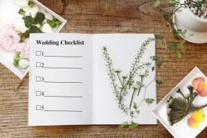 結婚式のチェックリスト