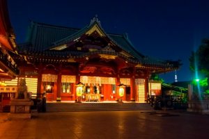 夜の神社