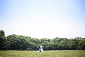 代々木公園でロケーションフォト