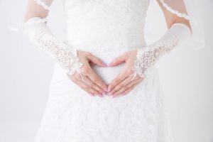 妊婦の花嫁